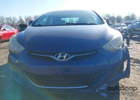 2013 Hyundai Elantra Gls z USA, uszkodzony, nr VIN KMHDH4AE8DU758870
